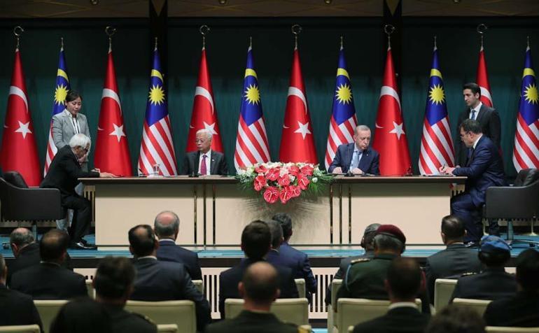 Cumhurbaşkanı Erdoğan dünyaya duyurdu Türkiye ile Malezyadan ortak karar