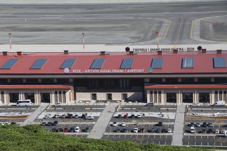 Rize-Artvin Havalimanı son bir ayda yaklaşık 82 bin yolcuyu ağırladı