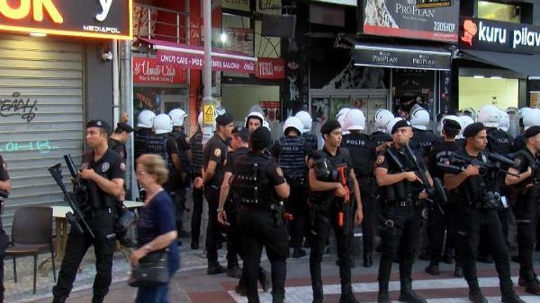 Kadıköy’de 106 gözaltı