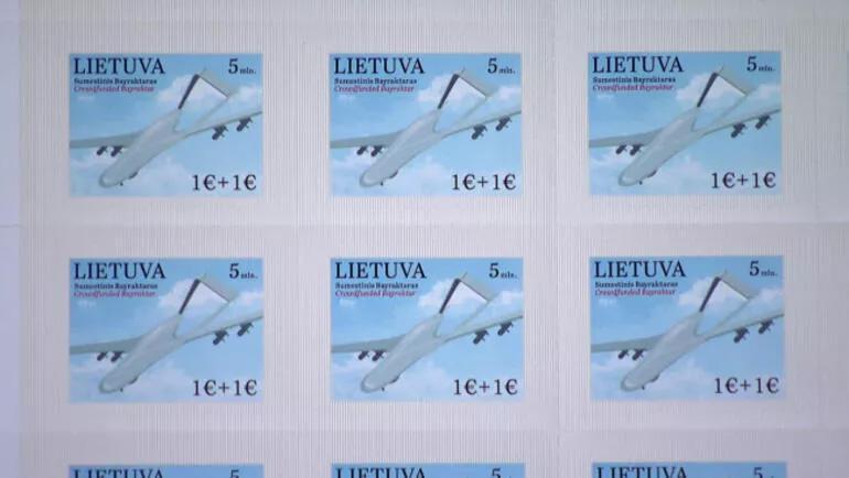 Bayraktar TB2 Litvanyada ölümsüzleşti Ülkenin en popüleri oldu 45 bin adet posta pulu basıldı...