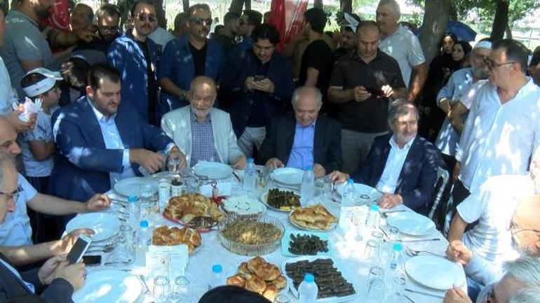 Temel Karamollaoğlu partisinin piknik programına katıldı