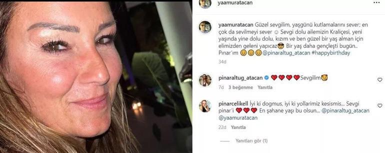 Yağmur Atacan eşi Pınar Altuğun doğum gününü bir yaş daha gençleşti diyerek kutladı