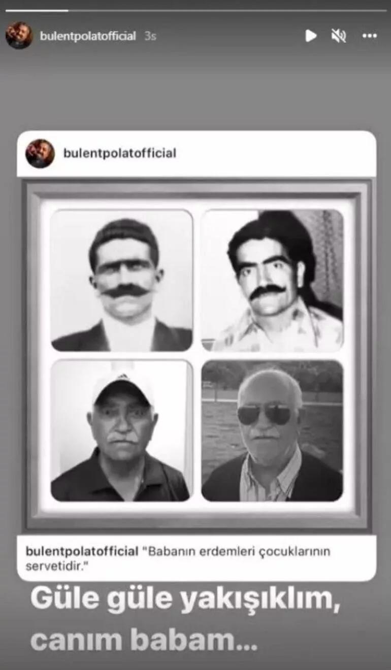 Ünlü oyuncu Bülent Polatın acı günü Babası vefat etti