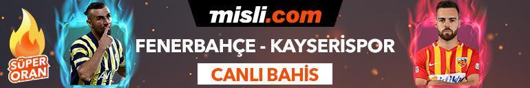 Fenerbahçe - Kayserispor maçı Tek Maç ve Canlı Bahis seçenekleriyle Misli.com’da