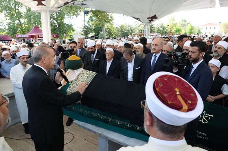Ömer Tuğrul İnançere veda Cumhurbaşkanı Erdoğan cenaze törenine katıldı