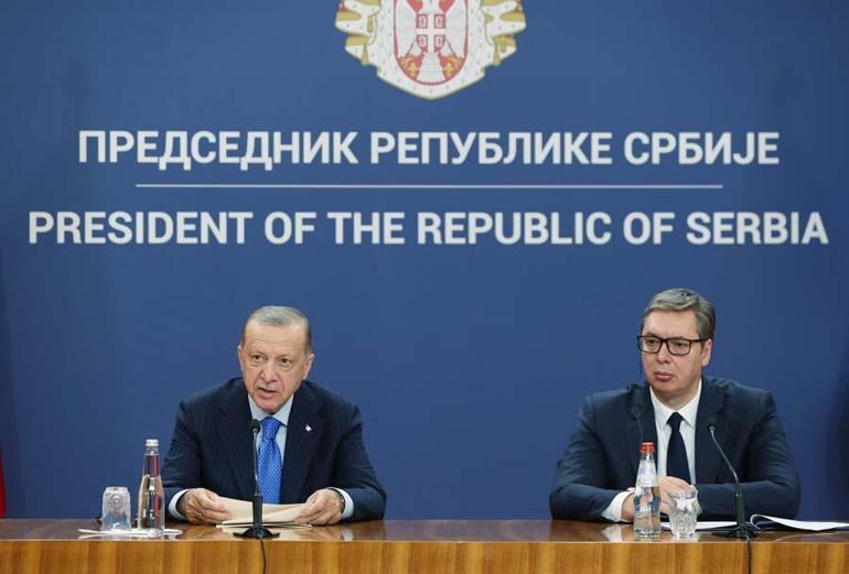 Sırbistanla kimlikle seyahat dönemi Cumhurbaşkanı Erdoğan: İlişkilerimizi yeni bir seviyeye çıkaracaktır