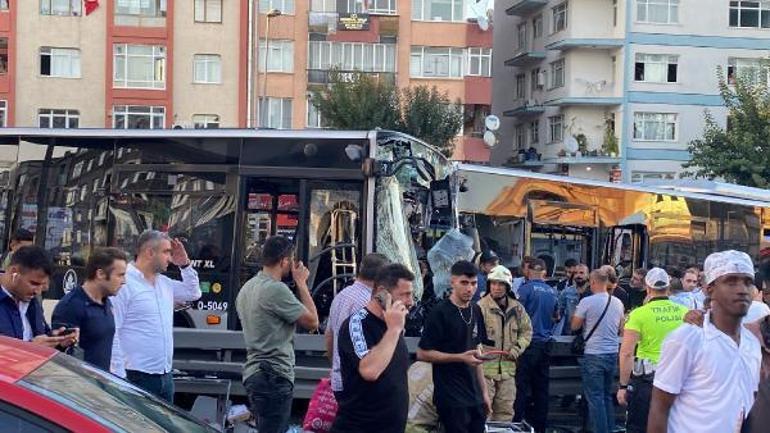 4 metrobüsün çarpıştığı kazada 99 kişi yaralandı Olayla ilgili soruşturma başlatıldı
