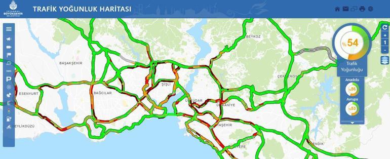 İstanbulda okullar açıldı Trafik başladı