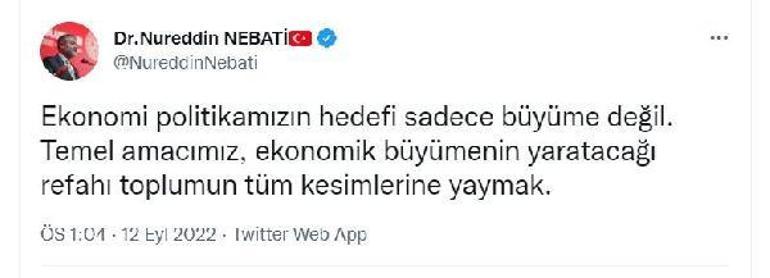 Bakan Nebati Tarihin en büyüğünü başlatıyoruz diyerek duyurdu