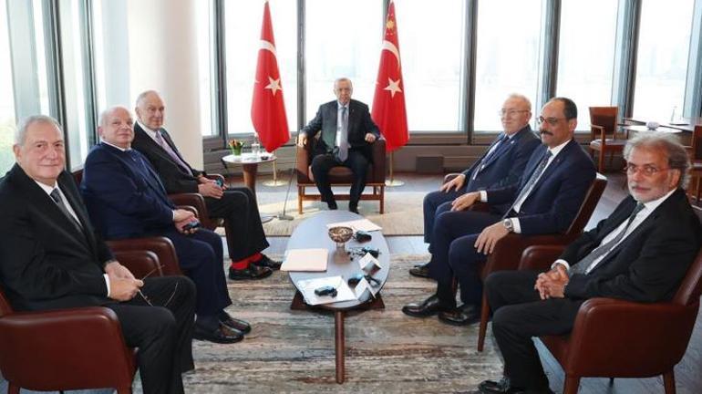 Cumhurbaşkanı Erdoğan, Dünya Yahudi Kongresi Başkanı Lauder’i kabul etti