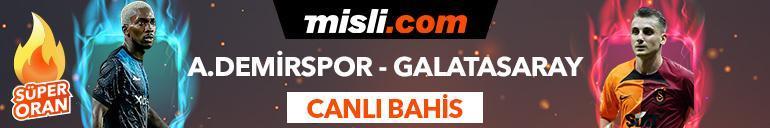 Adana Demirspor - Galatasaray maçı Tek Maç ve Canlı Bahis seçenekleriyle Misli.com’da