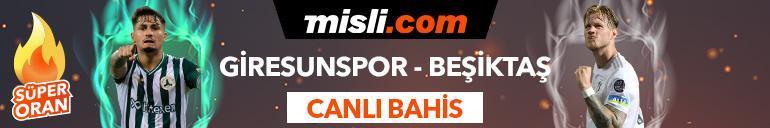 Giresunspor - Beşiktaş maçı Tek Maç ve Canlı Bahis seçenekleriyle Misli.com’da