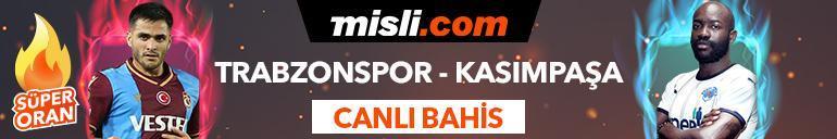 Trabzonspor - Kasımpaşa maçı Tek Maç ve Canlı Bahis seçenekleriyle Misli.com’da