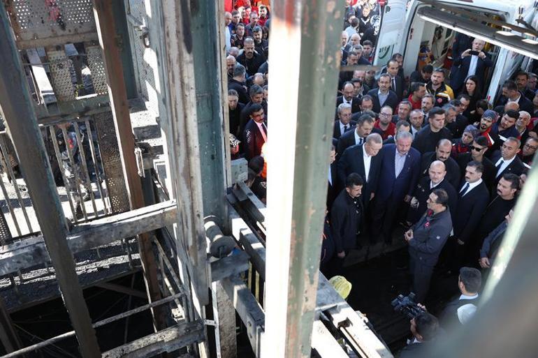 Cumhurbaşkanı Erdoğan maden bölgesinde Can kaybı 41e yükseldi