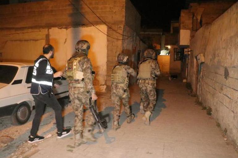 Şanlıurfa’da 350 polis ile torbacı operasyonu: 48 gözaltı