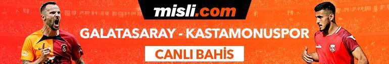 Galatasaray - Kastamonuspor maçı Tek Maç ve Canlı Bahis seçenekleriyle Misli.com’da