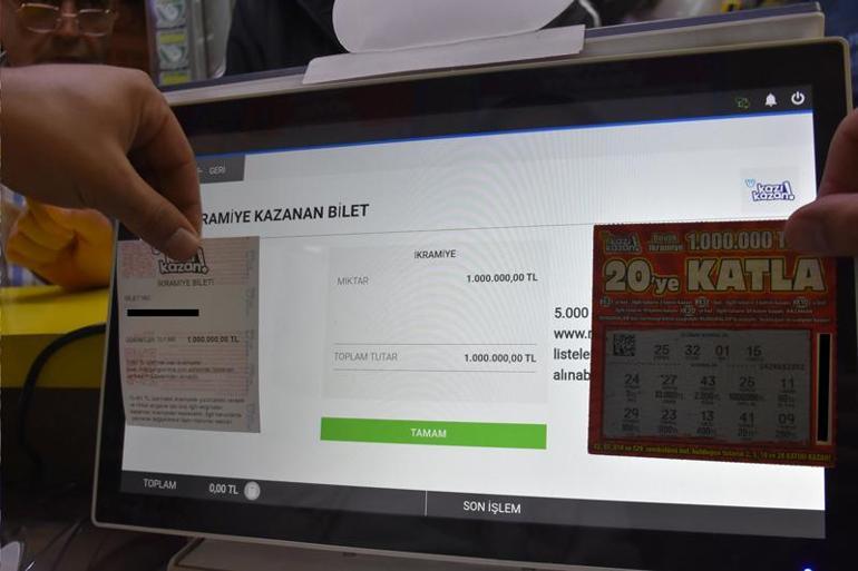 Asgari ücretle mağazada çalışıyordu Kazı Kazandan 1 milyon TL çıktı