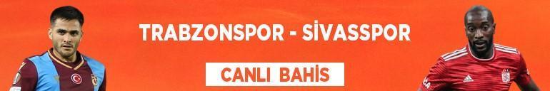 Trabzonspor - Sivasspor maçı Tek Maç ve Canlı Bahis seçenekleriyle Misli.com’da