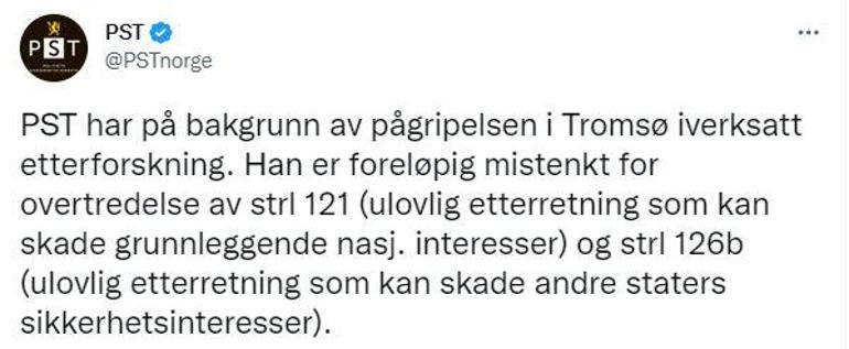 Norveç polisi, akademisyeni casusluk şüphesiyle gözaltına aldı