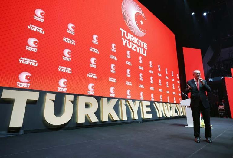 Cumhurbaşkanı Erdoğan Türkiye Yüzyılı projesini açıkladı