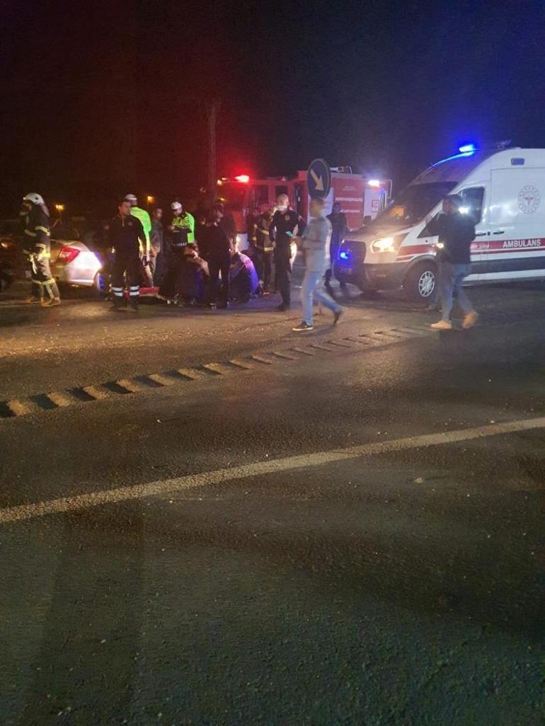 Gaziantepte feci kaza: 2 ölü, 6 yaralı