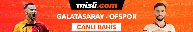 Galatasaray - Yeşilyurt D.Ç Ofspor maçı Tek Maç ve Canlı Bahis seçenekleriyle Misli.com’da