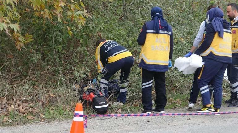 Yolda devrilen motosikletin yanında 2 liseli ölü bulundu