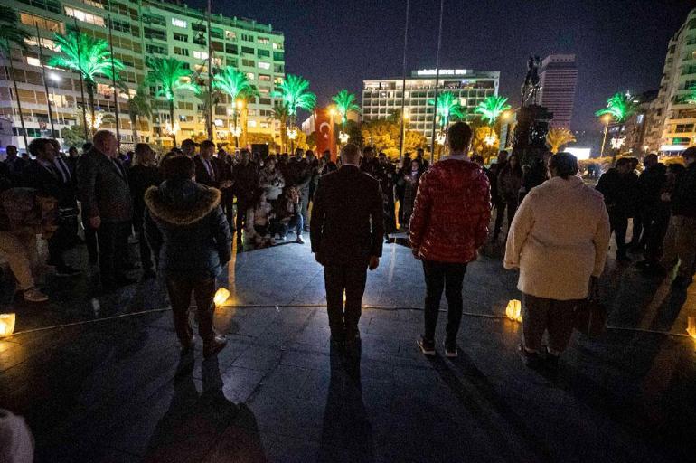 İzmir Ata’ya saygı nöbetinde O günlerden bugünleri inşa etti