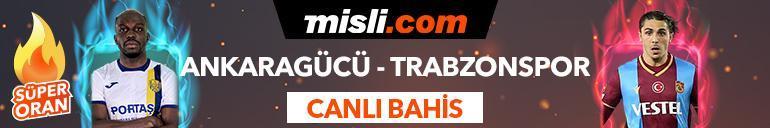 Ankaragücü - Trabzonspor maçı Tek Maç ve Canlı Bahis seçenekleriyle Misli.com’da