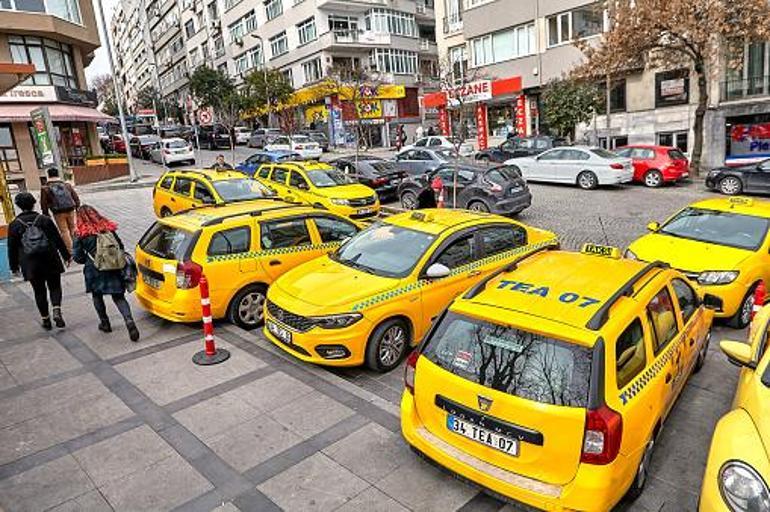Taksicilere fazla mesai müjdesi Yüzde 50 fazla ödenecek