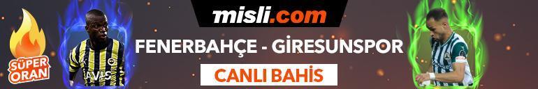 Fenerbahçe - Giresunspor maçı Tek Maç ve Canlı Bahis seçenekleriyle Misli.com’da