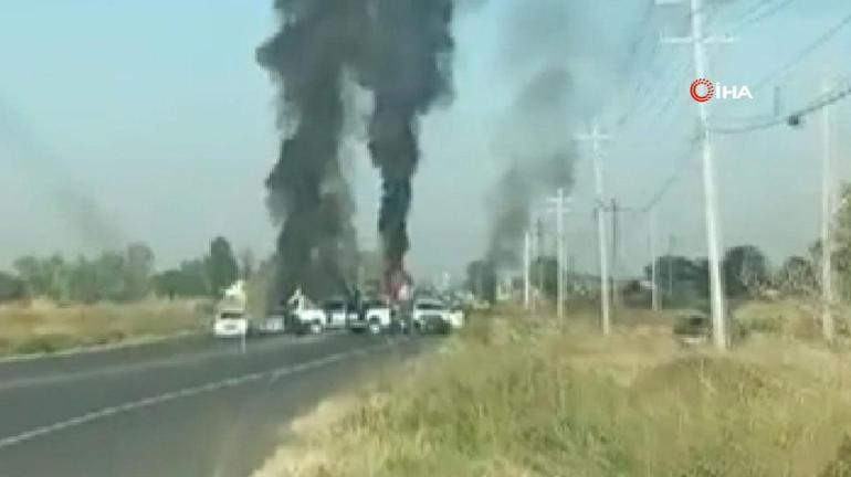 Meksika’da 3 kişi öldürüldü, çok sayıda araç ateşe verildi