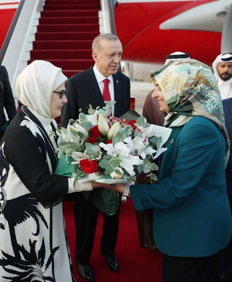 Cumhurbaşkanı Erdoğan, Doha’da