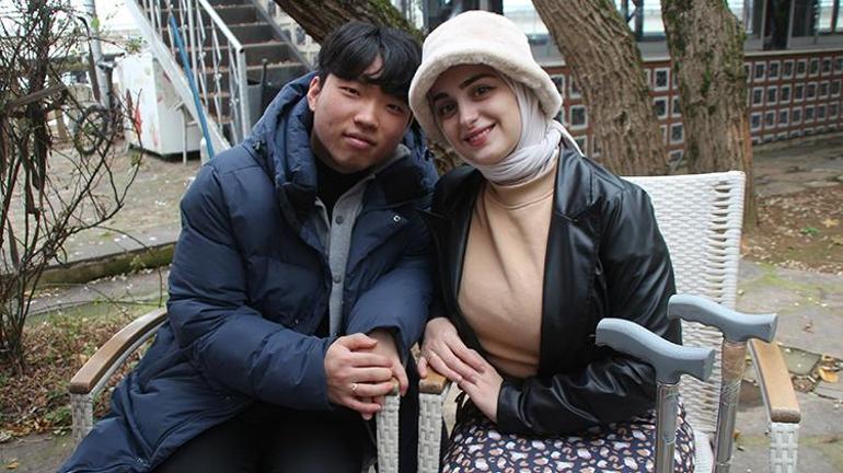 Rizeye Güney Koreden damat geldi Müslüman olup adını değiştirdi
