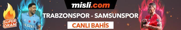 Trabzonspor - Samsunspor maçı Tek Maç ve Canlı Bahis seçenekleriyle Misli.com’da