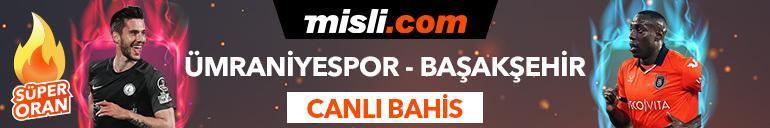 Ümraniyespor - Başakşehir maçı Tek Maç ve Canlı Bahis seçenekleriyle Misli.com’da