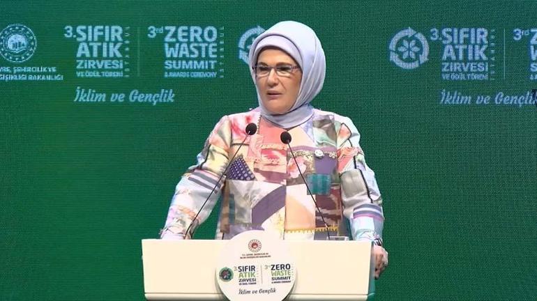 Emine Erdoğan: Sıfır Atık konulu karar tasarısı BM Genel Kurulunda kabul edildi