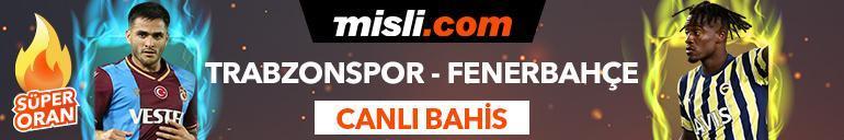 Trabzonspor - Fenerbahçe maçı Tek Maç ve Canlı Bahis seçenekleriyle Misli.com’da