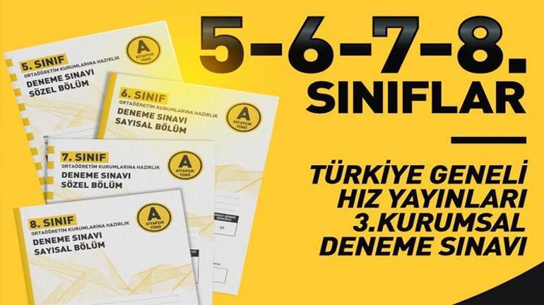 Hız deneme sonuçları ne zaman açıklanacak Hız yayınları deneme sonuçları nasıl öğrenilir, 3. Kurumsal deneme sınavı sonuçları açıklandı mı
