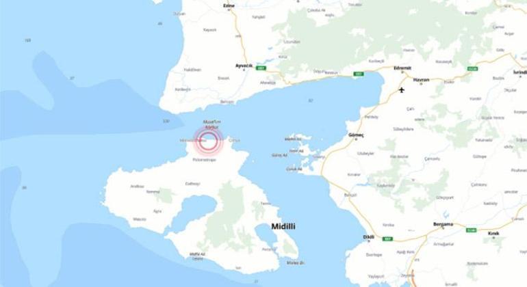 Son dakika Egede korkutan deprem İzmir ve Çanakkalede de hissedildi