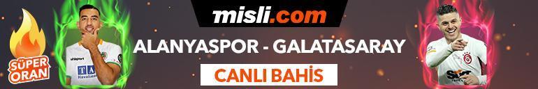 Alanyaspor - Galatasaray maçı Tek Maç ve Canlı Bahis seçenekleriyle Misli.com’da