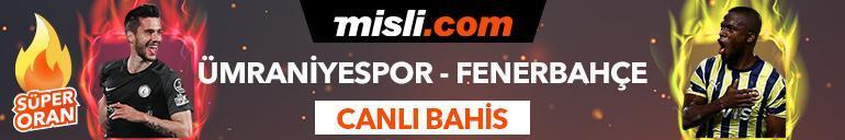 Ümraniyespor - Fenerbahçe maçı Tek Maç ve Canlı Bahis seçenekleriyle Misli.com’da