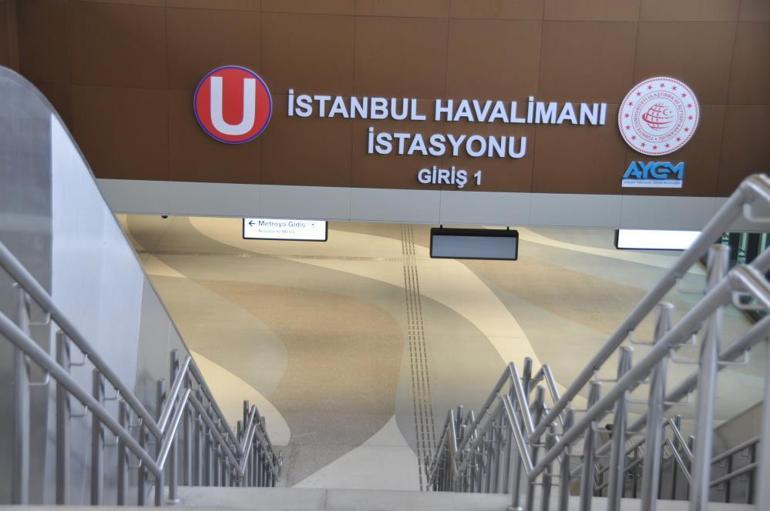 Kağıthane-İstanbul Havalimanı Metrosu yolcu taşımaya başladı