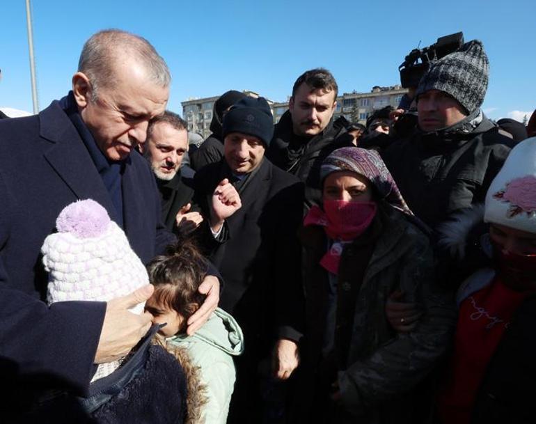 Cumhurbaşkanı Erdoğan deprem bölgesinde Depremzedelere yapılacak yardımı açıkladı