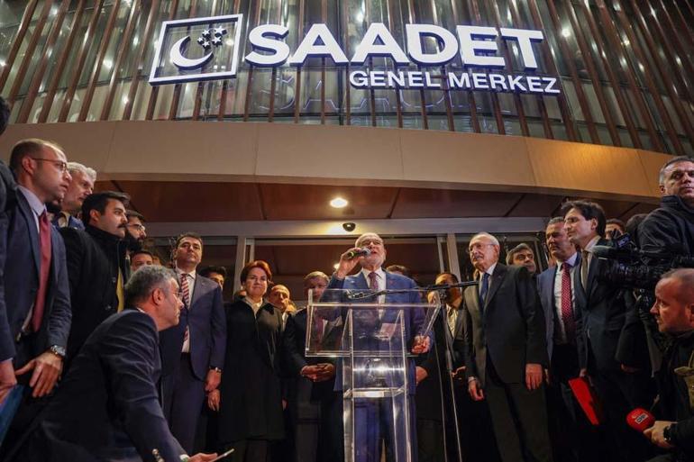 Millet İttifakının cumhurbaşkanı adayı Kemal Kılıçdaroğlu oldu