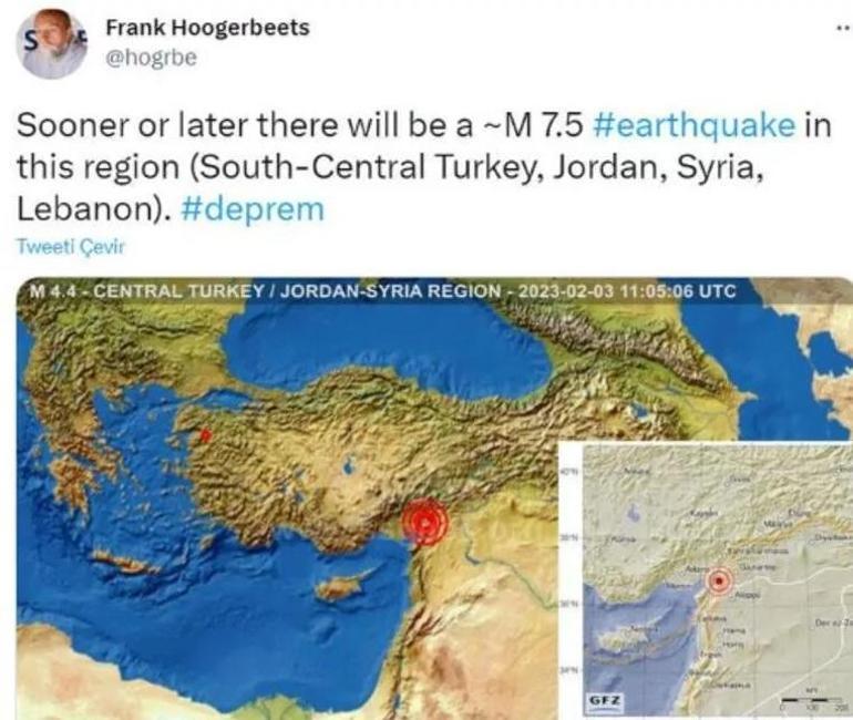 Deprem Şarlatanı yine ortaya çıktı Büyük deprem için yeni tahmin