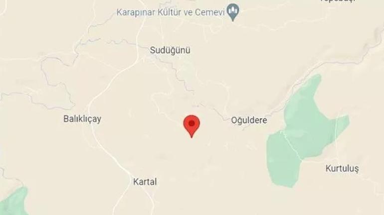 Bingölde 4.5 büyüklüğünde deprem