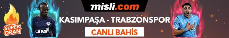 Kasımpaşa - Trabzonspor maçı Tek Maç ve Canlı Bahis seçenekleriyle Misli.com’da