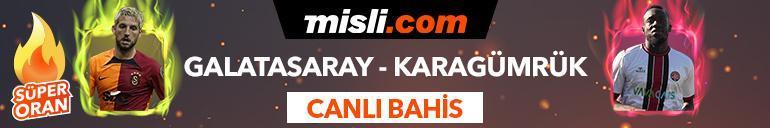 Galatasaray - Fatih Karagümrük maçı Tek Maç ve Canlı Bahis seçenekleriyle Misli.com’da