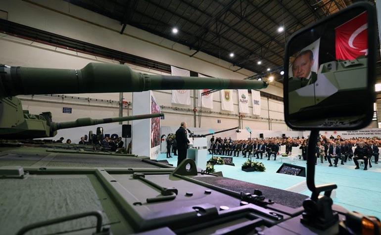 Yeni Altay tankı TSKya teslim edildi Cumhurbaşkanı Erdoğan: Hedefimizi tam bağımsız savunma sanayii olarak belirledik